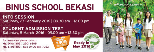 Web Banner Website Binus