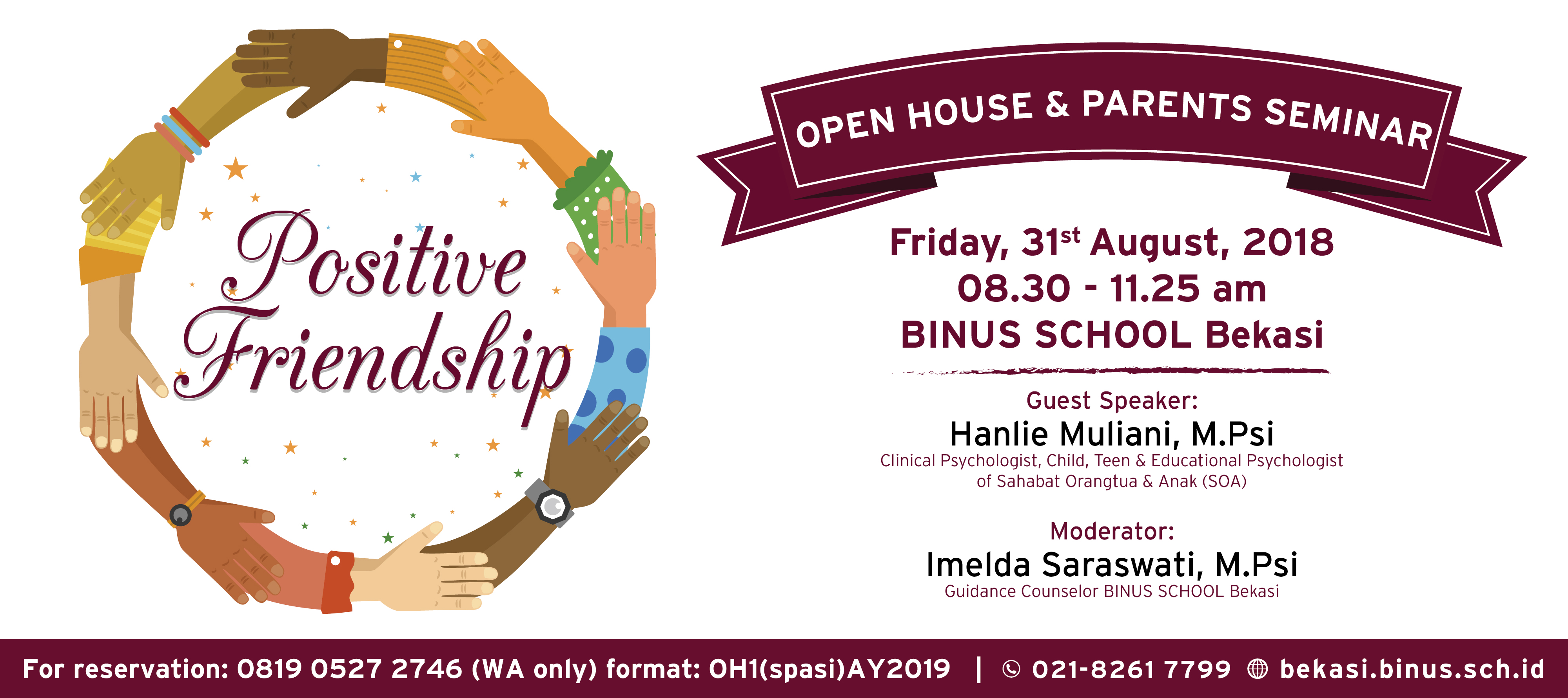 Internal Open House & Parents Seminar