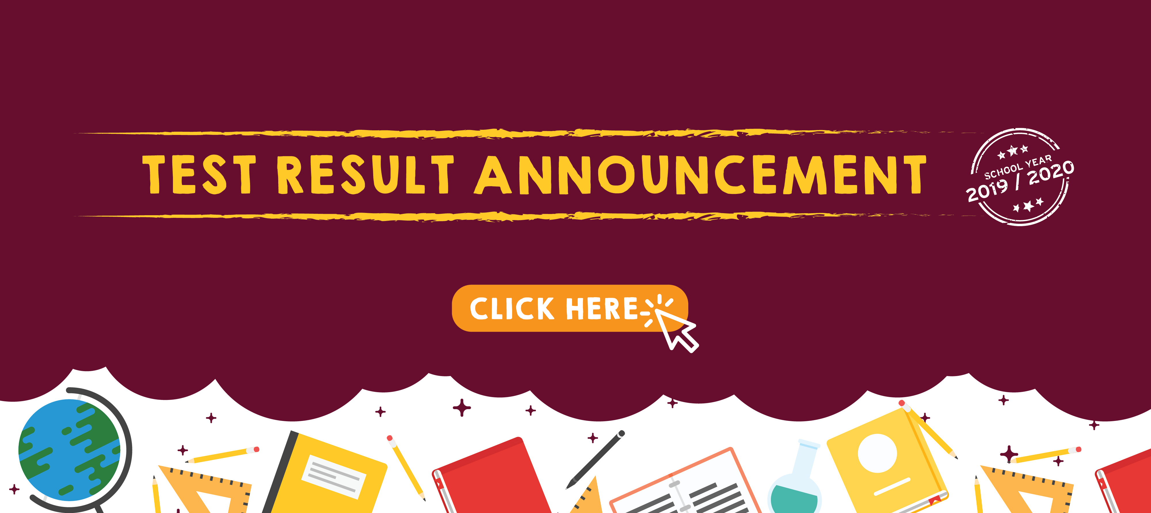 Test Result Announcement