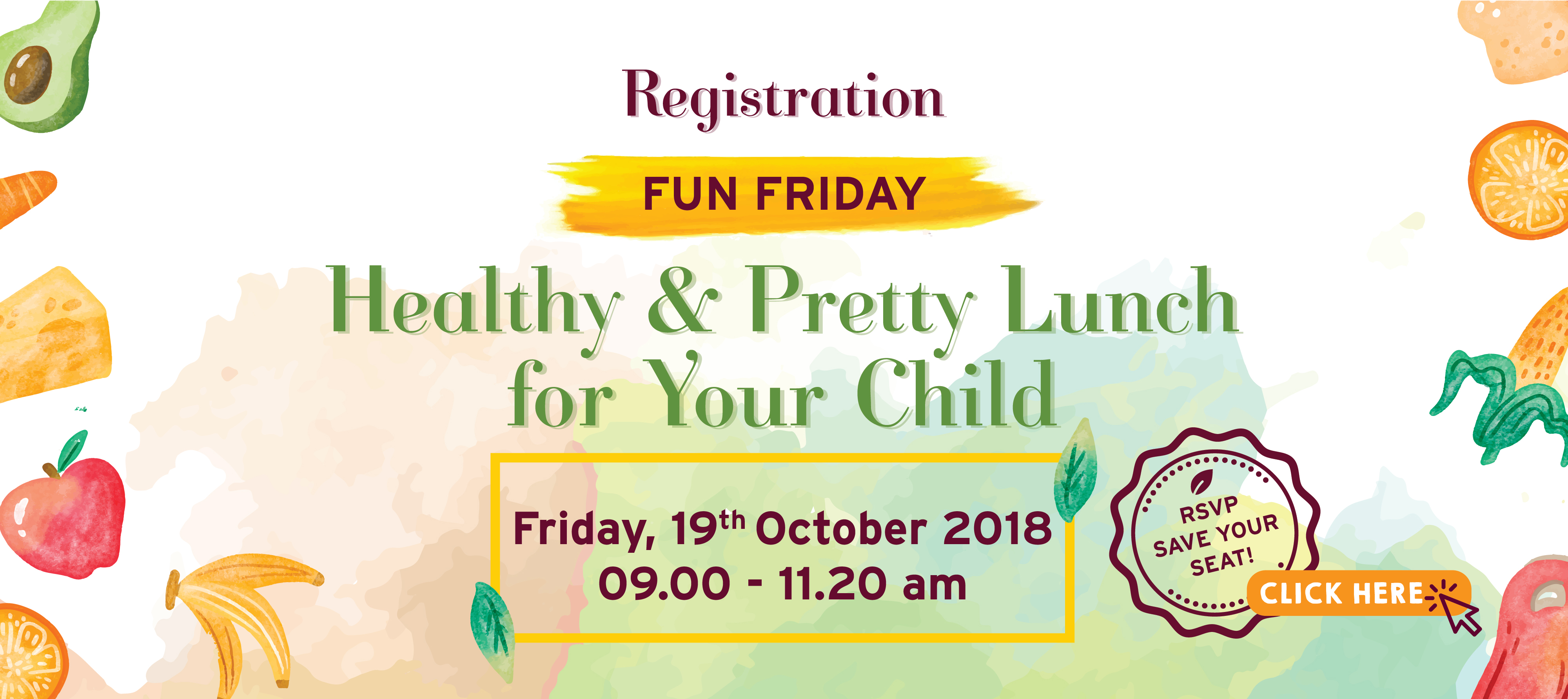 Fun Friday - Healthy Pretty Lunch for Your Child