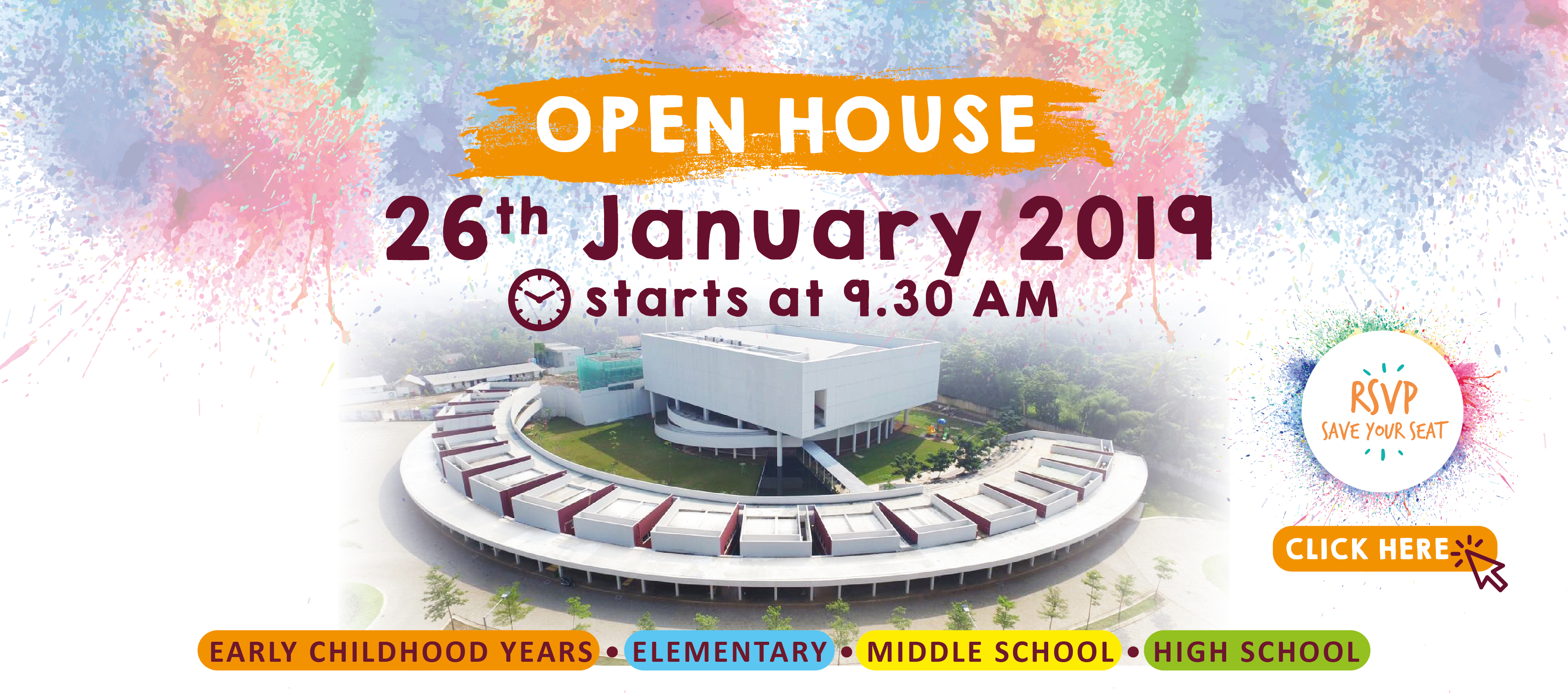 OPEN HOUSE FOR SCHOOL YEAR 2019/2020
