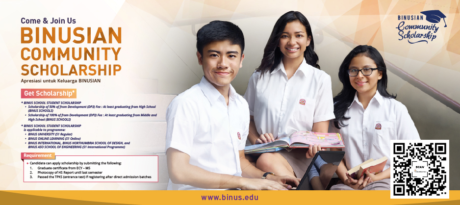 BINUSIAN Community Scholarship