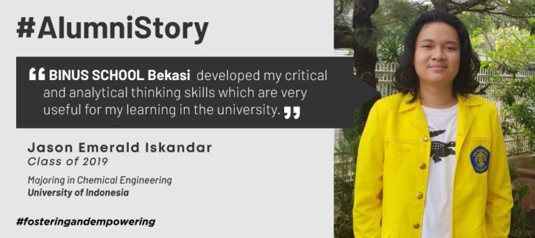 Jason Emerald Iskandar, Class of 2019, University of Indonesia