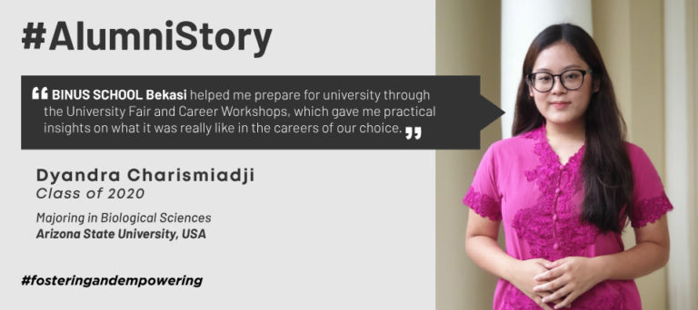 Dyandra Charismiadji, Class of 2020, Arizona State University, USA