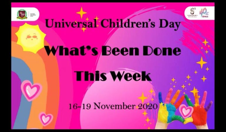 UNIVERSAL CHILDREN’S DAY