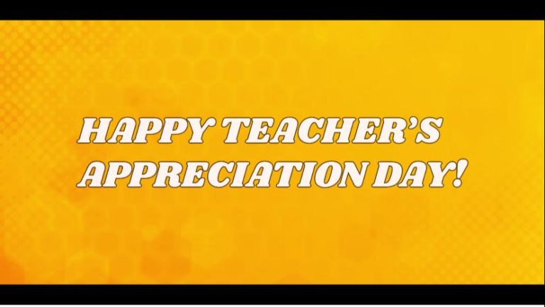 TEACHERS’ APPRECIATION DAY