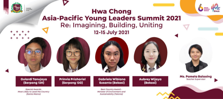 Hwa Chong  Institution  –  Asia  Pacific  Young  Leaders’  Summit  2021