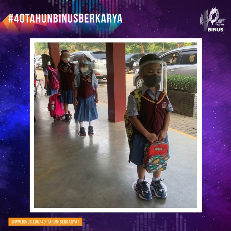 Elementary Students Back to School for Blended Learning Programme