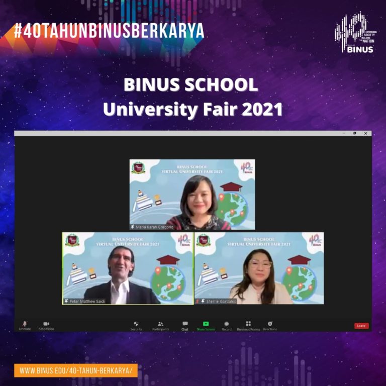 University Fair among BINUS SCHOOLs