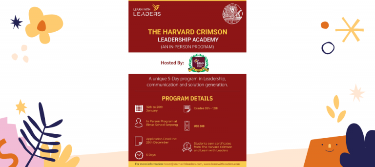 Harvard Crimson Scholars Program by The Harvard Crimson at Harvard University