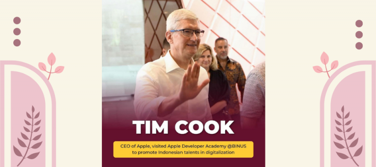 Tim Cook Kunjungi Apple Developer Academy @BINUS, Perkuat Komitmen Pengembangan Talenta Digital Indonesia
