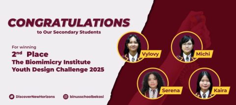 BINUS SCHOOL Bekasi Youth Design Challenge’s Victory Reflects Research-based Education