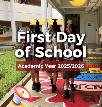 First Day of School Academic Year 2025-2026